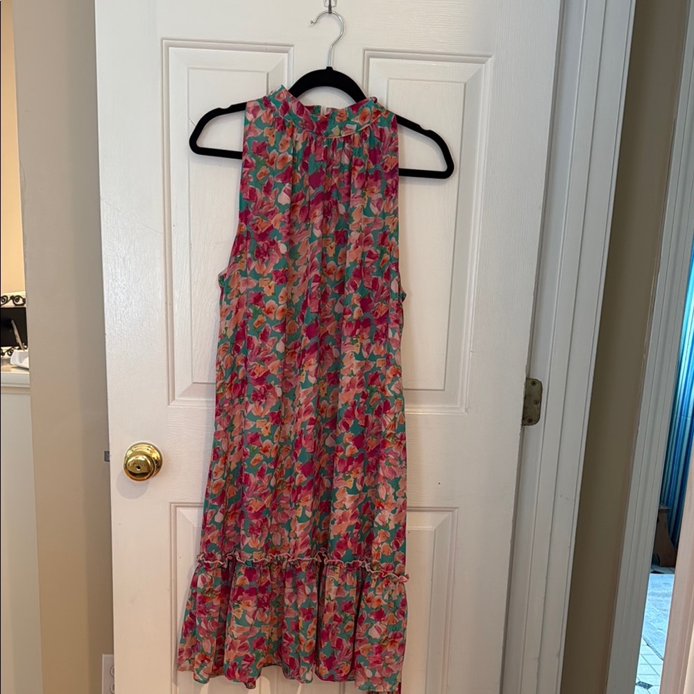 Sam Edelman Pink and Orange Floral Dress